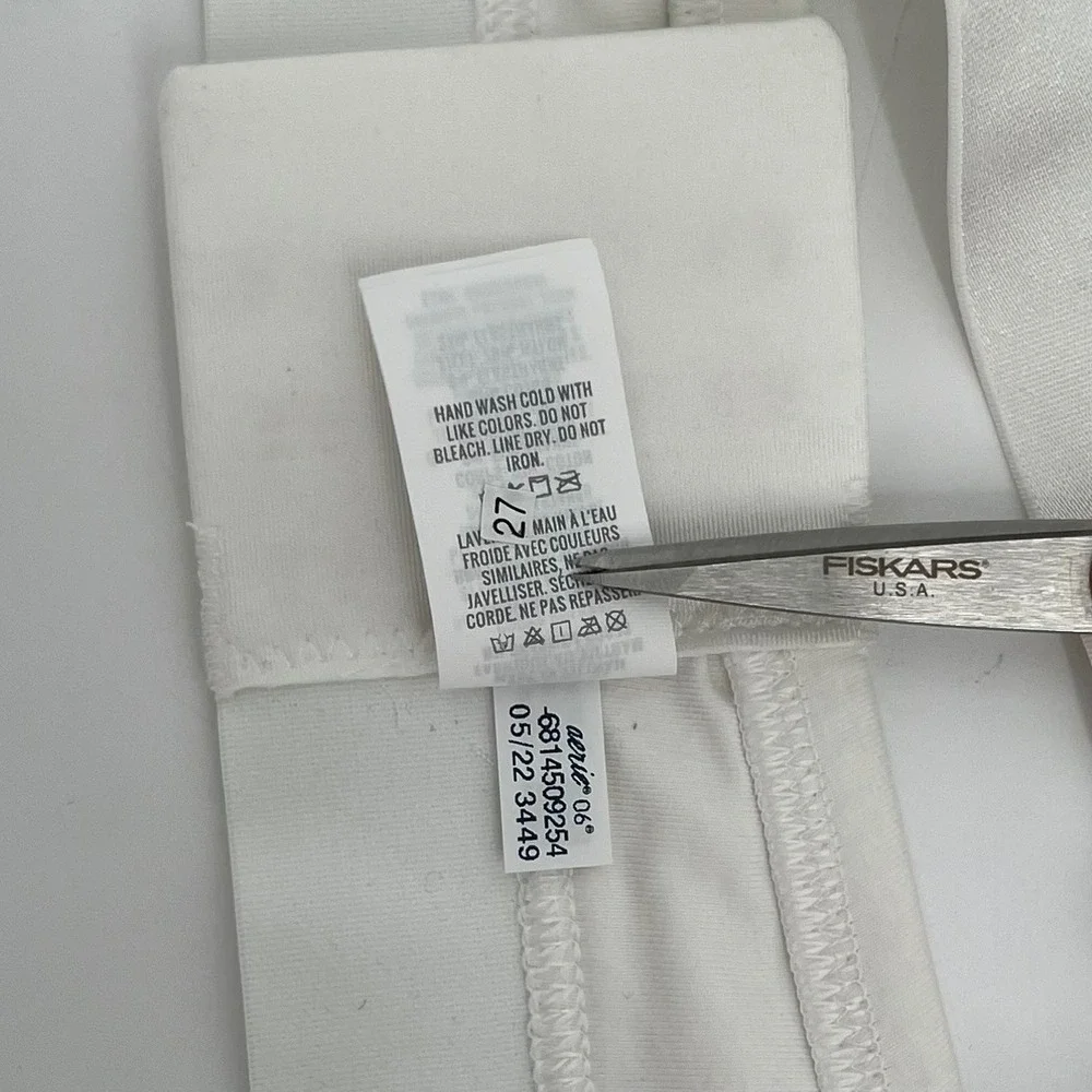 Aerie Womens Cotton Scoop Bralette‎ Bra Size XL Side Lattice Adjustable Straps